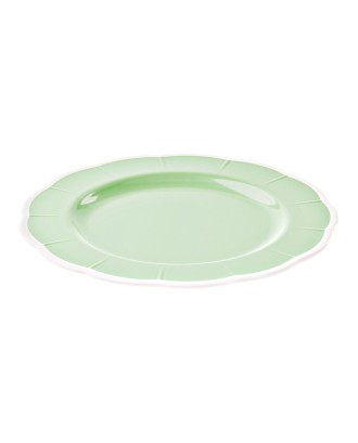 Farfurie pentru cina, melamina, 28 cm, verde, Flora - GUZZINI